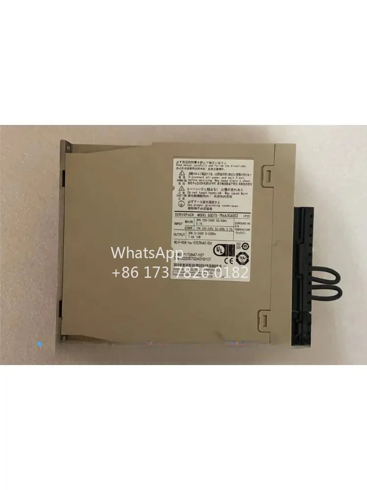 SGD7S-7R6A30A002 리퍼 서보 드라이브 1kW 기능 OK