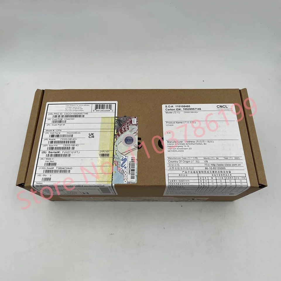 시스코 9300 시리즈 스위치확장 모듈 C9300-NM-4G 2Q 8X 4M