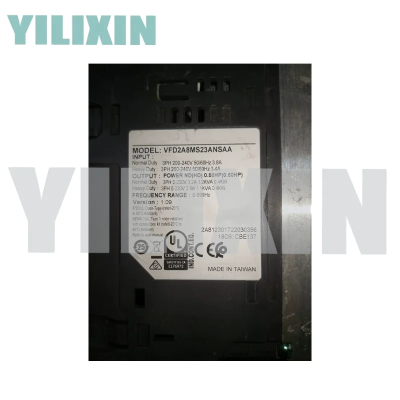 VFD2A8MS23ANSAA400WMS300 시리즈 주파수 변환기