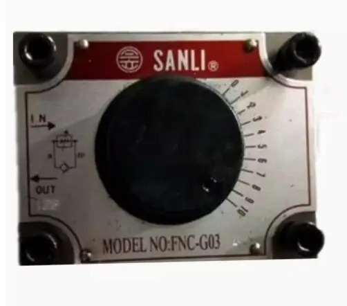 SANLI 기계식 속도 제어 밸브 FKC-G03B FKC-G03BL FNC-G02 FKC-G02BR FKC-G02AR FKC-G02B