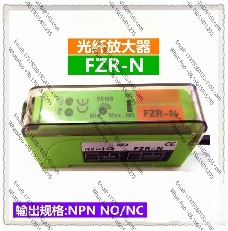 FZR-N 오리지널 광섬유 증폭기 센서 출력 NPN NO NC