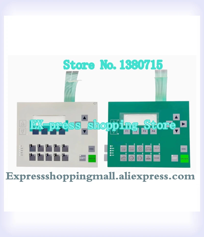 C7-613 키패드 키 패널 케이스 커버 스크린 0005-4050-430 6ES7613-1CA02-0AE3 신