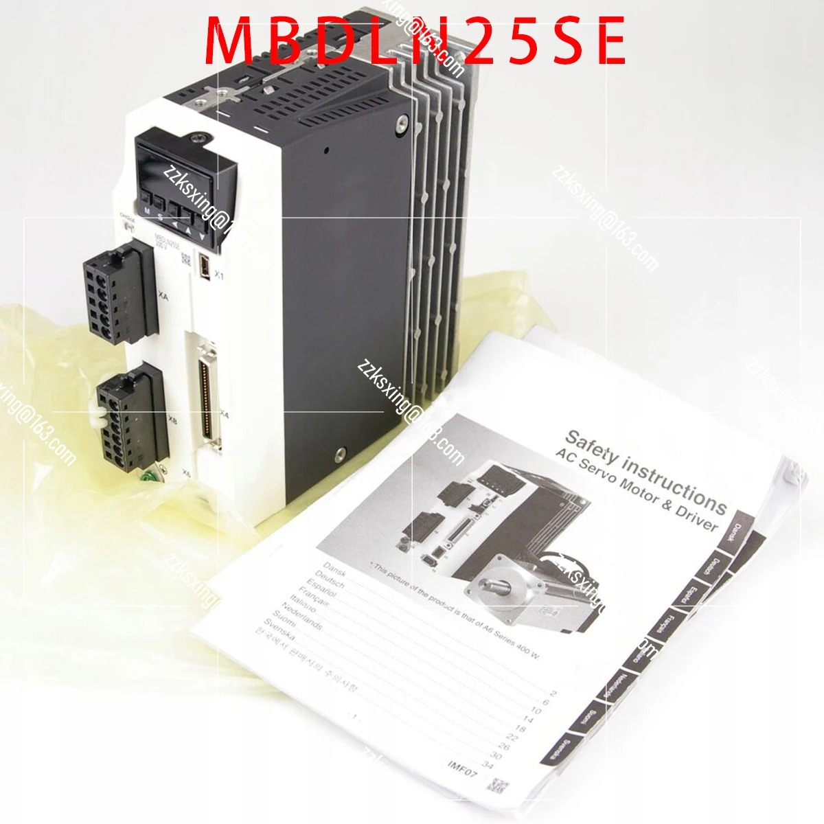 오리지널 AC 서보 드라이버 MBDLN25SE 신