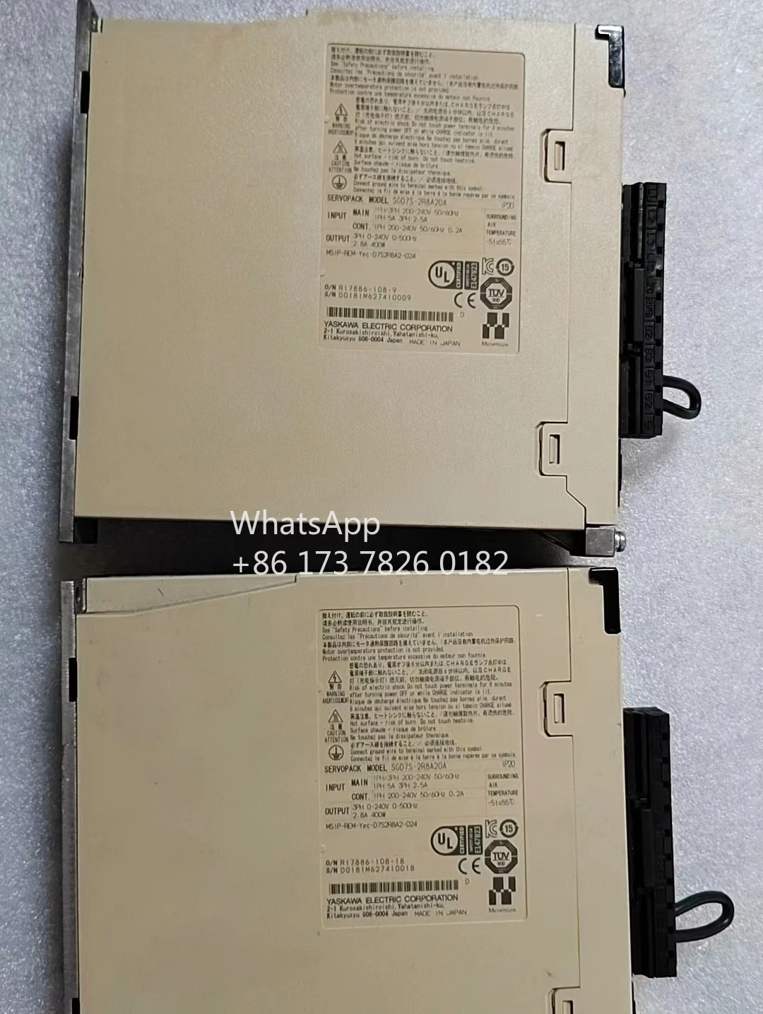 SGD7S-2R8A20A 리퍼 서보 드라이브 400W 기능 OK