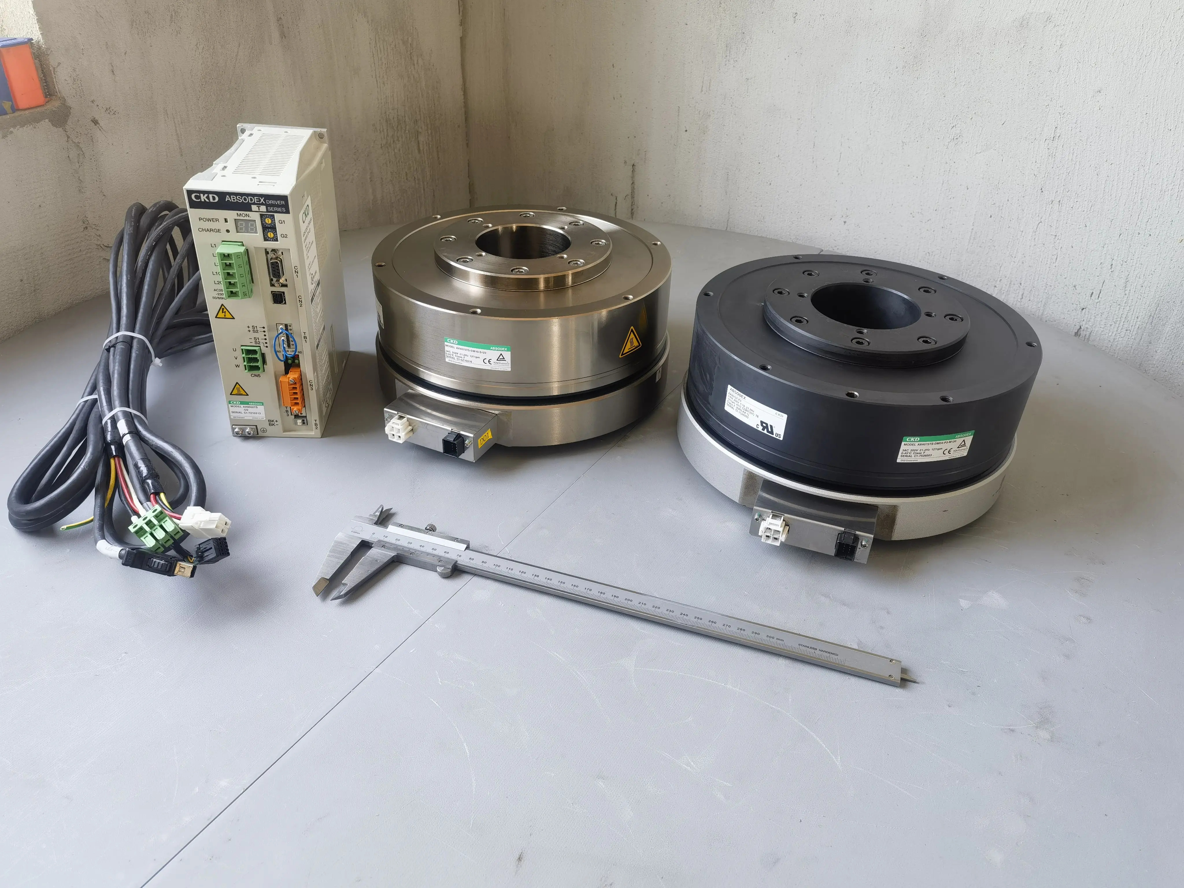 CKD 다이렉트 드라이브 DD 모터 인덱싱 AX4075TS-DM10-S-U2 AX4075TS-DM04-P3-M-U0