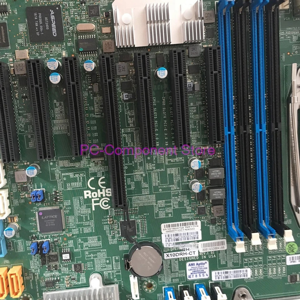 슈퍼마이크로 서버 마더보드양방향 X10DRH-CT C612 X99 2011-V3