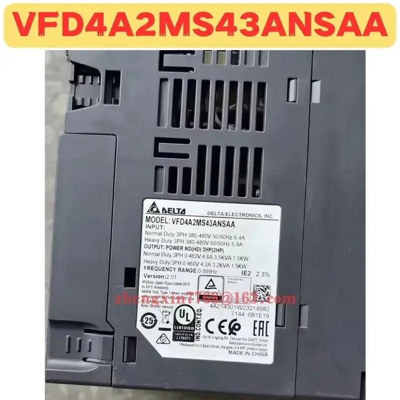 리퍼 주파수 변환기 정상 기능 완료 VFD4A2MS43ANSAA