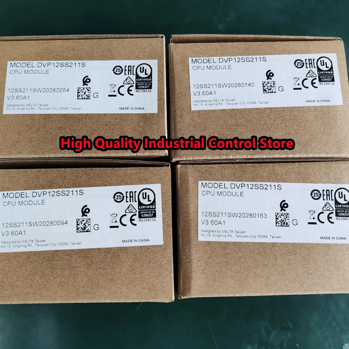 DVP04PT-S DVP06XA-S DVP01LC-SL 오리지널 신
