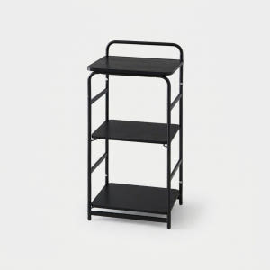 OLLSON 선반 395mmx285mmx880mm, 3단, 올블랙 967... 솔직 후기 | 실제 배치 사진 포함 - 상품 이미지 3
