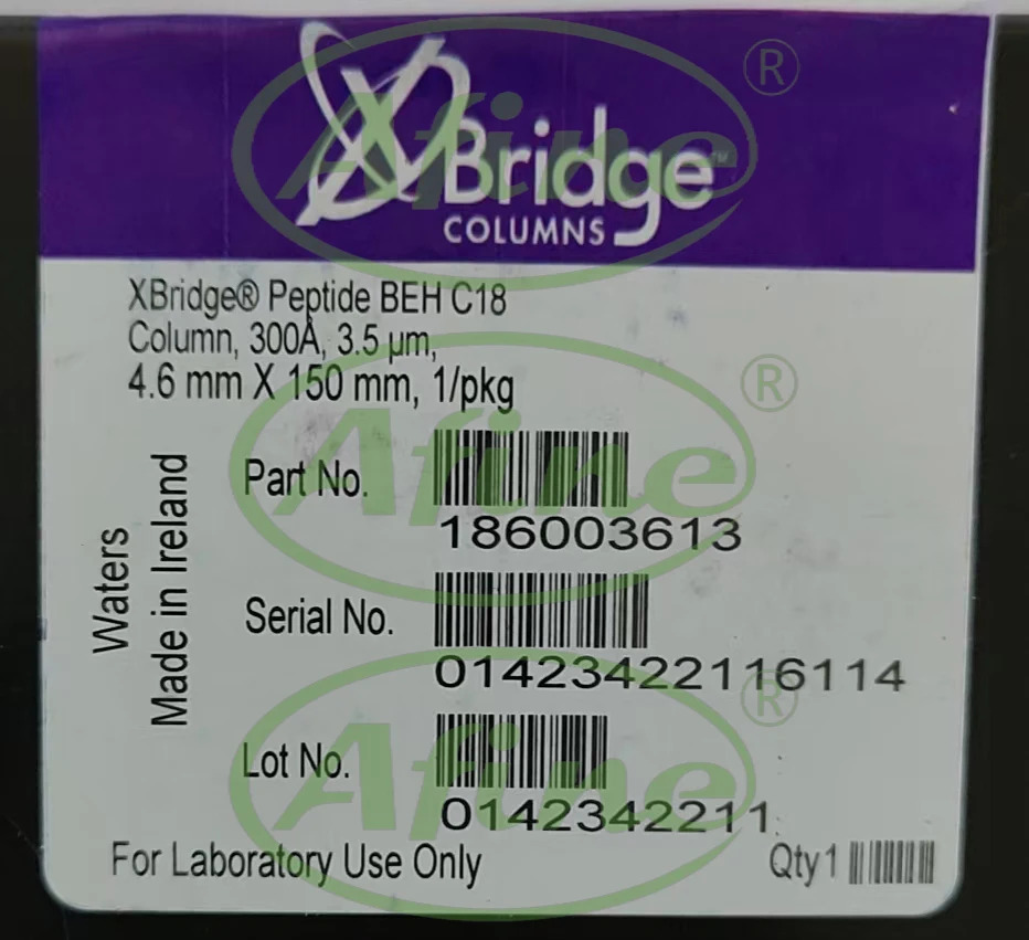 AFINE 워터스 럼 186003613 XBridge 펩타이드 BEH C18 300 A 3.5 m 4.6mm X 150mm 1K - 15K