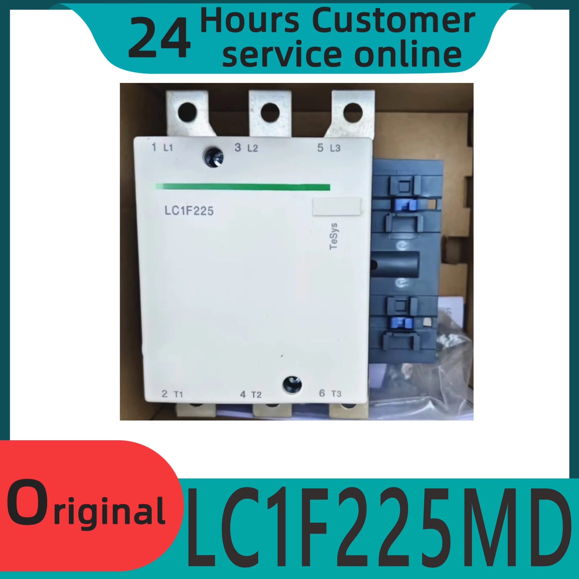 오리지널 LC1F225MD DC 3극 접촉기 225A DC220V