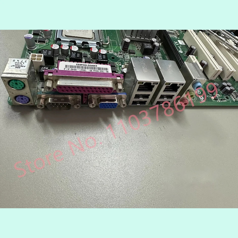 듀얼 포트 마더보드 M-322 ADLINK 775 핀 Q35 산업컴퓨터용