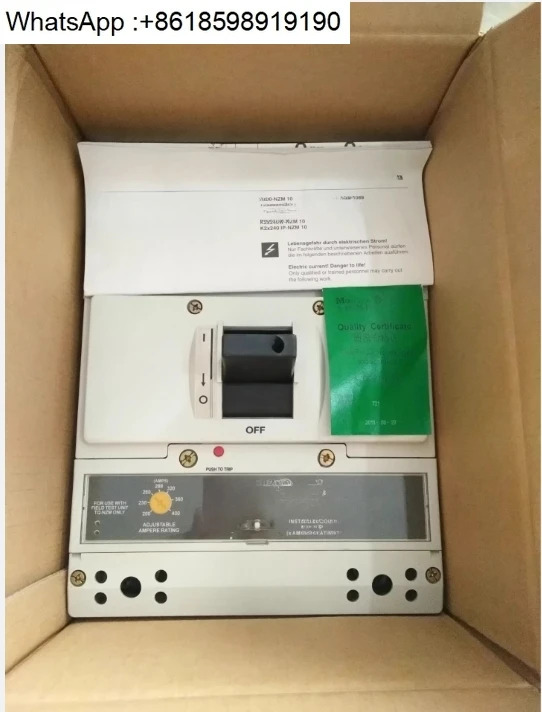 성형 케이스 회로차단기 NZM10-400N-NA NZM10-400N