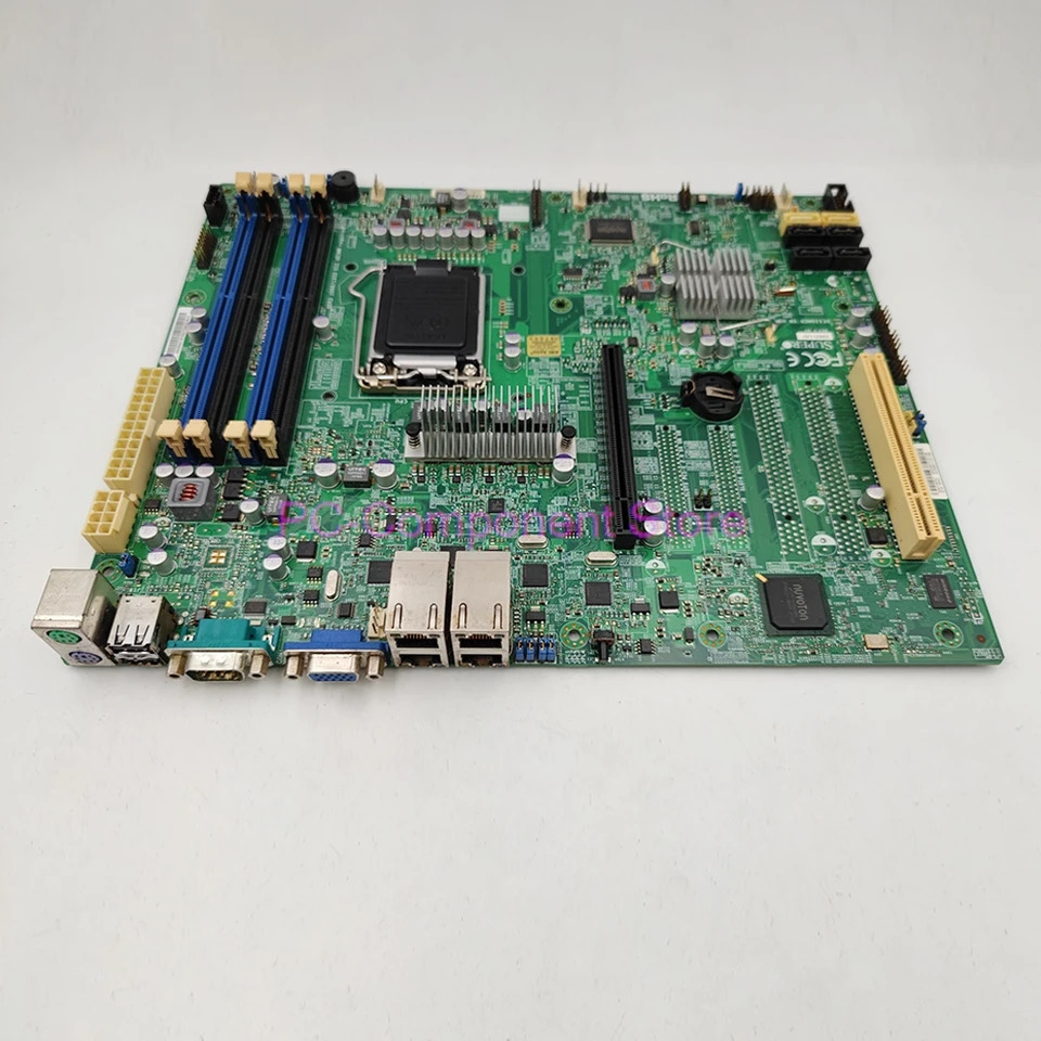Supermicro 서버 마더보드 C202 칩셋 LGA 1155 지원 Xeon E3-1230V2 4 기가비트 이더넷X9SCL-LN4