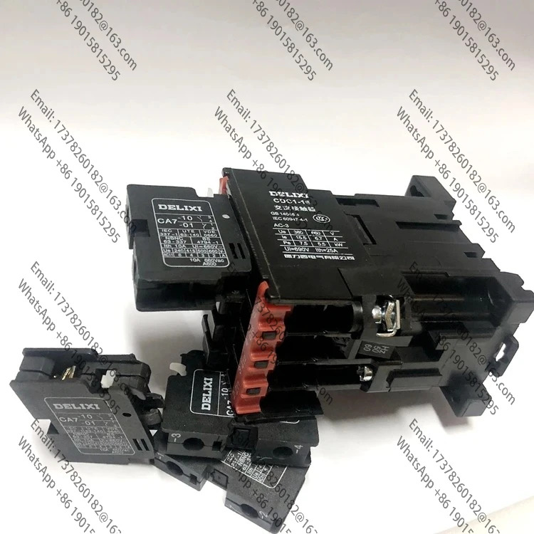 4pcs AC 접촉기 보조 접점 CA7-10 CDC1 NC3 CJX8 상시 개방 F7