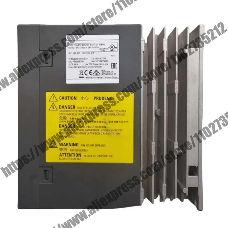 원본 6SL3210-5FB10-4UF1 6SL32105FB104UF1 0.4KW