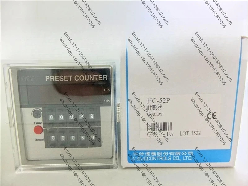 HC-52P 대만 디지털 듀얼 프리셋 카운터 DIN 72x72 5