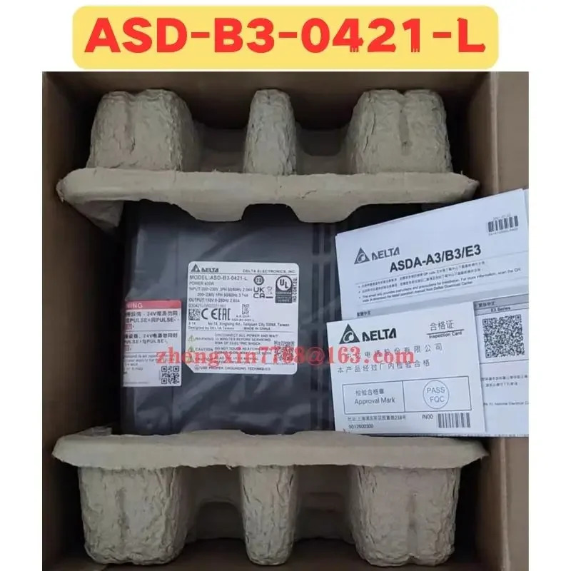 오리지널 ASD-B3-0421-L 서보 드라이브 ASD B3 0421 L 신