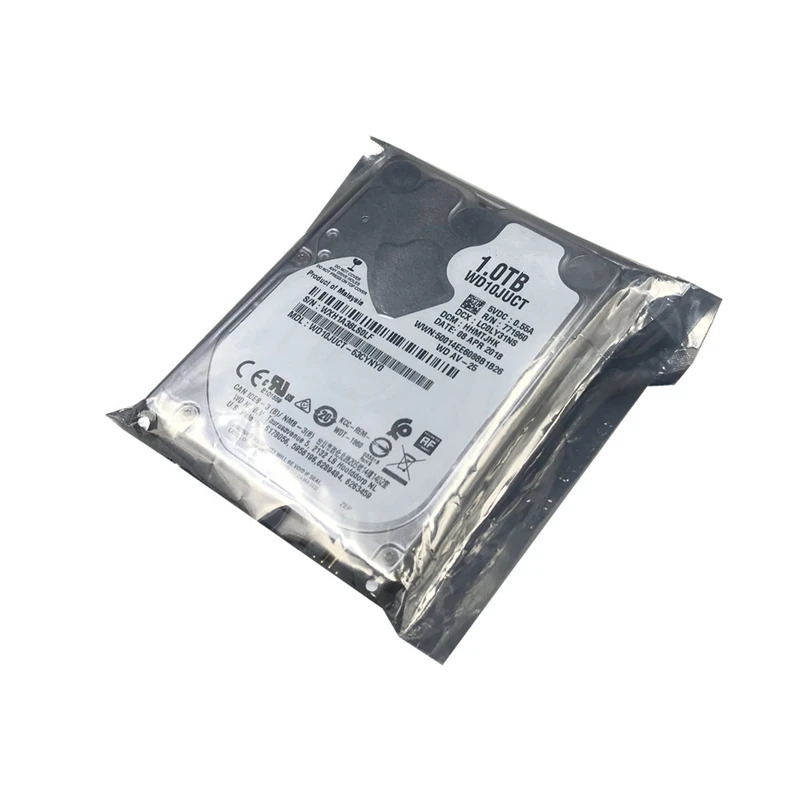 원본 HDD WD Black 1 테라바이트 2.5 SATA 6 기가 바이트호환/초 16MB 5400RPM 내부 하드 노트북 모니터링 WD10JUCT