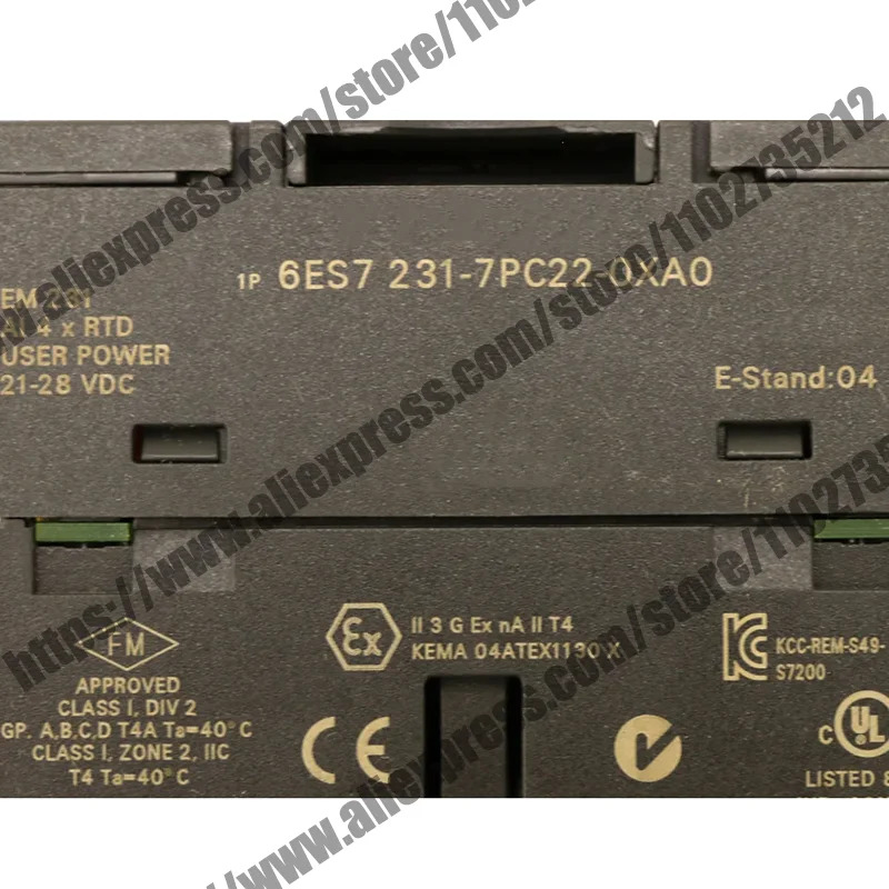 원본 6ES7231-7PC22-0XA0 6ES7 231-7PC22-0XA0 PLC 모듈