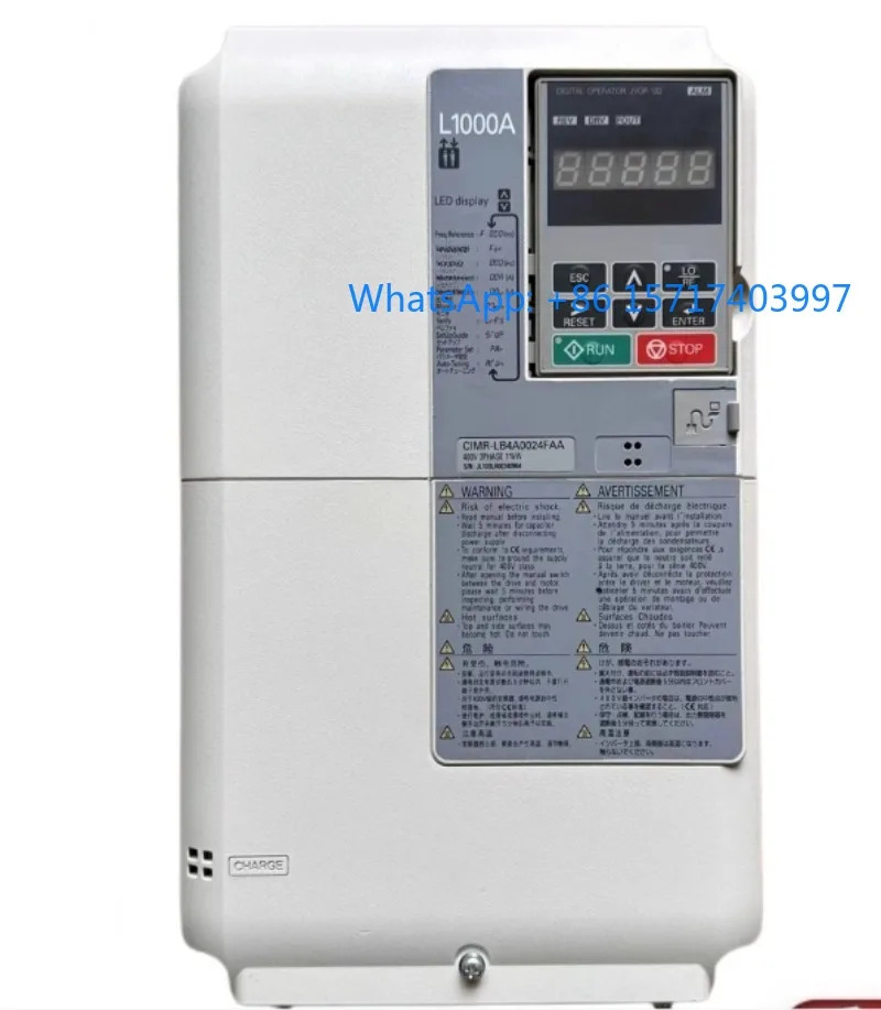 인버터 L1000A 엘리베이터 CIMR-LB4A0031FAC 다양전원 오리지널 새 포장