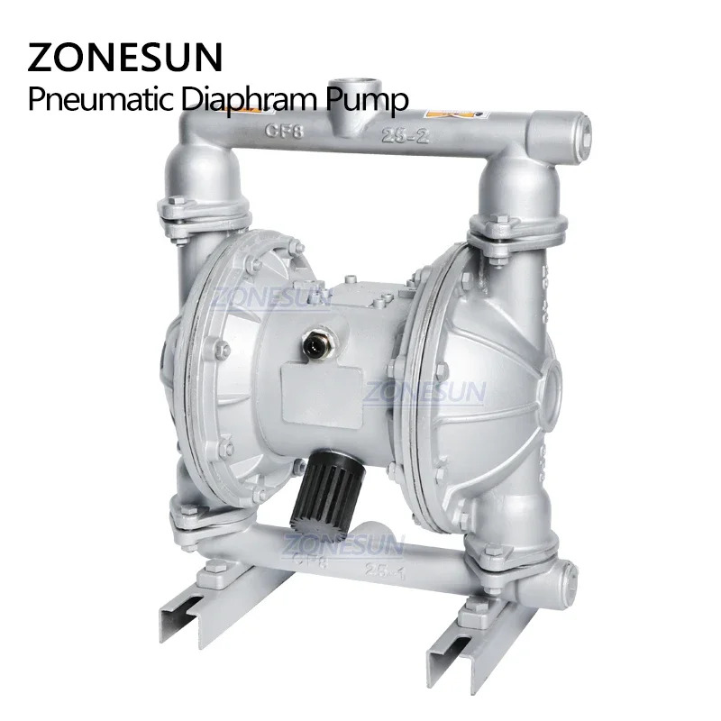 ZONESUN ZS-QBY-K25 미니 에어작동식 공압 펌프 다이어프램 워터