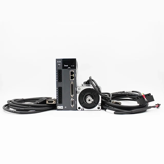 브레이크 없는 AC 서보모터 CNC 기계매칭 펄스 서보 드라이버 단상 750W 220V 2.39N.m 3000RPM