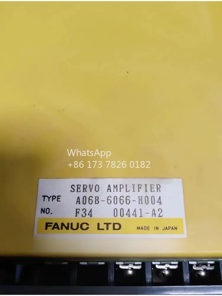 A06B-6066-H004 리퍼 드라이브 기능 OK