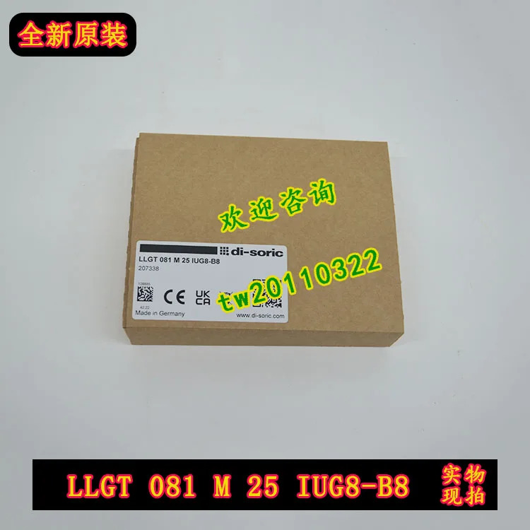 물리적 LL 081 M 25 IUG8-B8 독일 Di-soric 센서