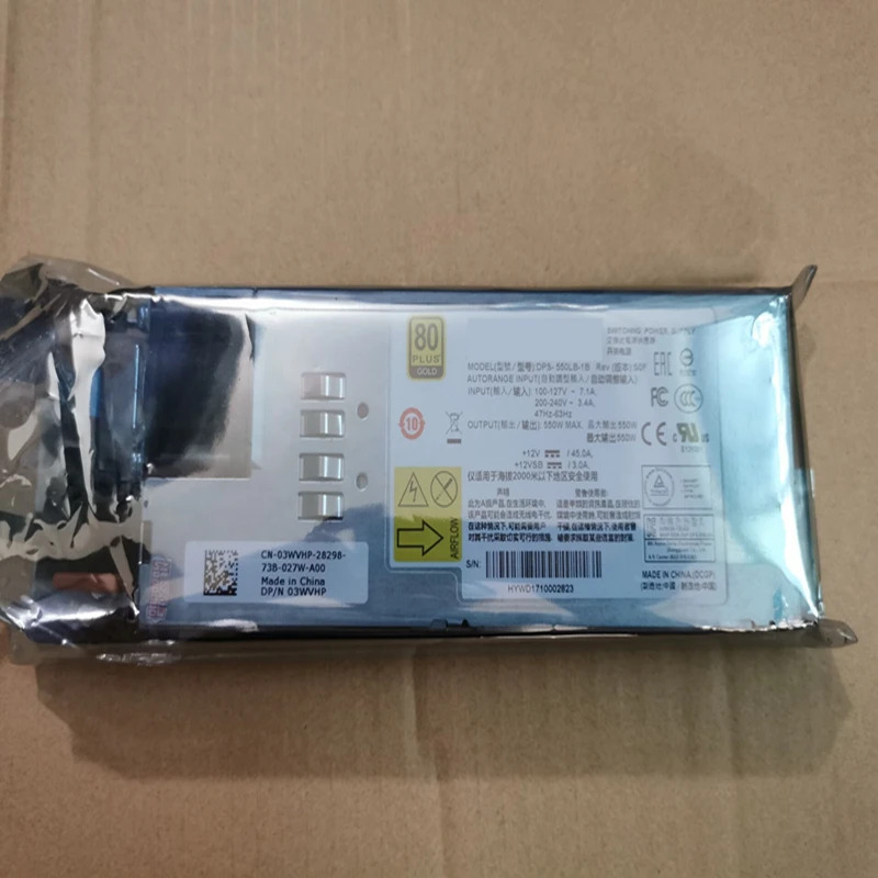 Dell S4048T-ON 550W 전원공급장치 DPS-550LB-1B 03WVhp호환 DPS-550LB-1 B새 원본 PSU