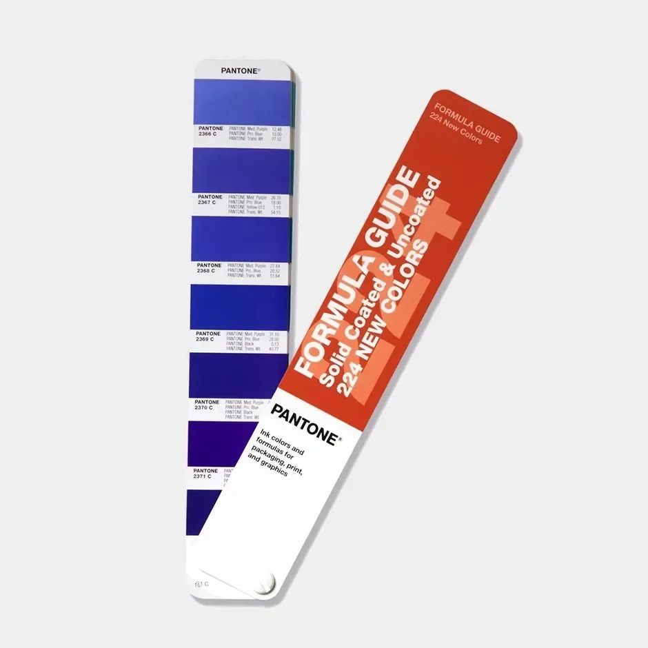 Pantone FORMULA GUIDE 솔리드 비 컬러 북 GP1601B--SUPL 가이드