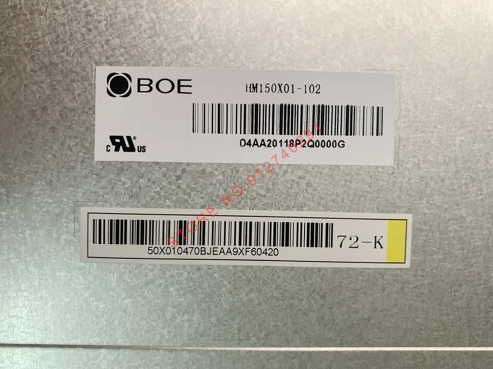 BOEHM150X01-102 15 인치 HM150X01-101 LCD 디스플레이 스크린 패널