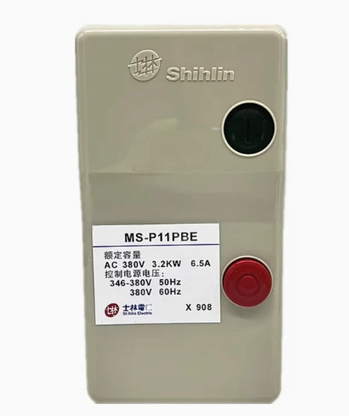 SHIHLIN 자기 스위치 스타터 MS-P11PBE 380V 12A 21A 44A 65A / 9A 11A/3. 3A