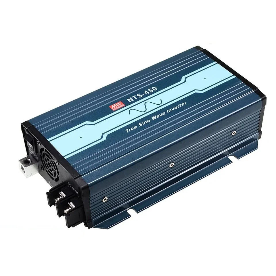 대만 Mingwei 전원공급장치 NTS-450-112US 450W 12V 110V 사인파 차량 인버터