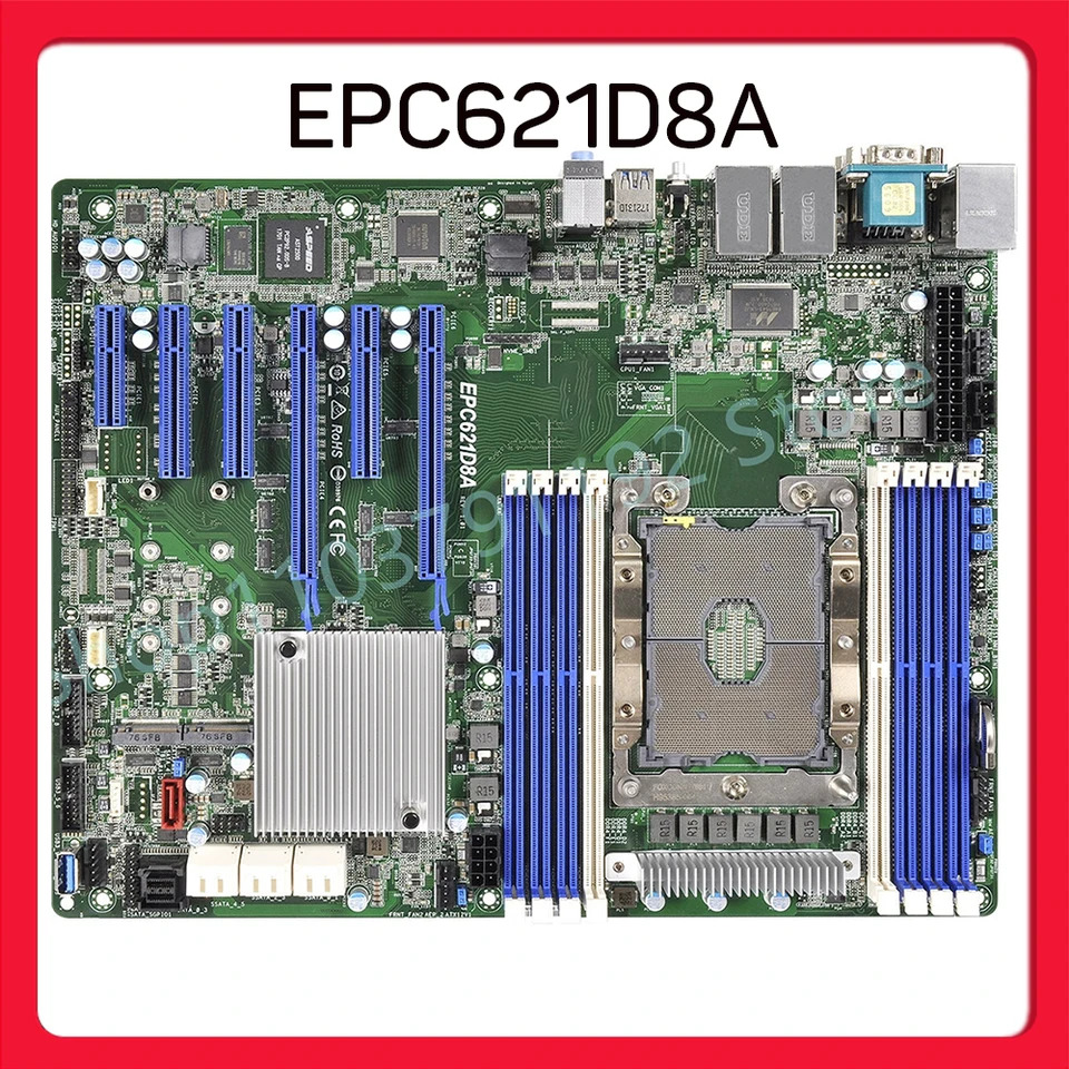 ASRock호환 REG DDR4 LGA3647 IPMI 지지대 8124 8124M 8171M 8172M 8175M 서버 마더보드 EPC621D8A