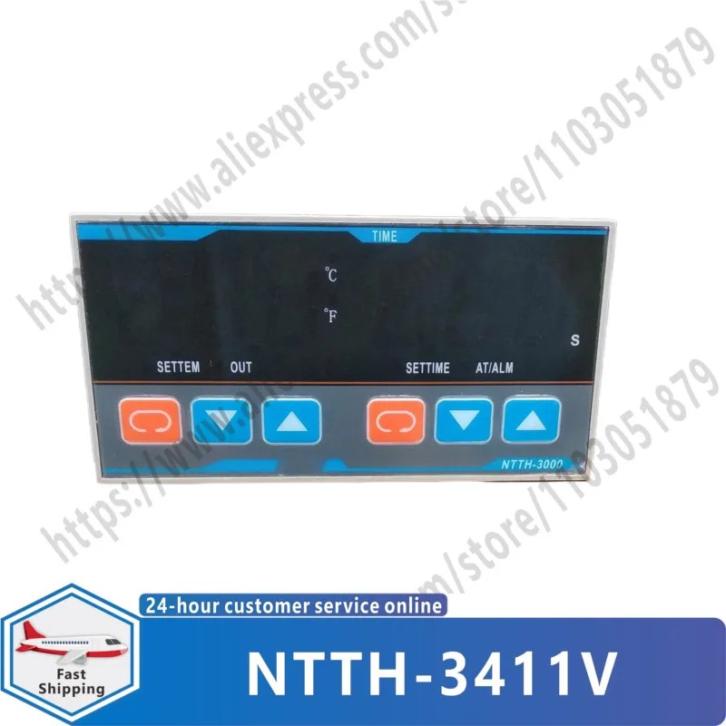 NTTH-3000 열전달 기계 온도 조절 타이머 NTTH-3411V