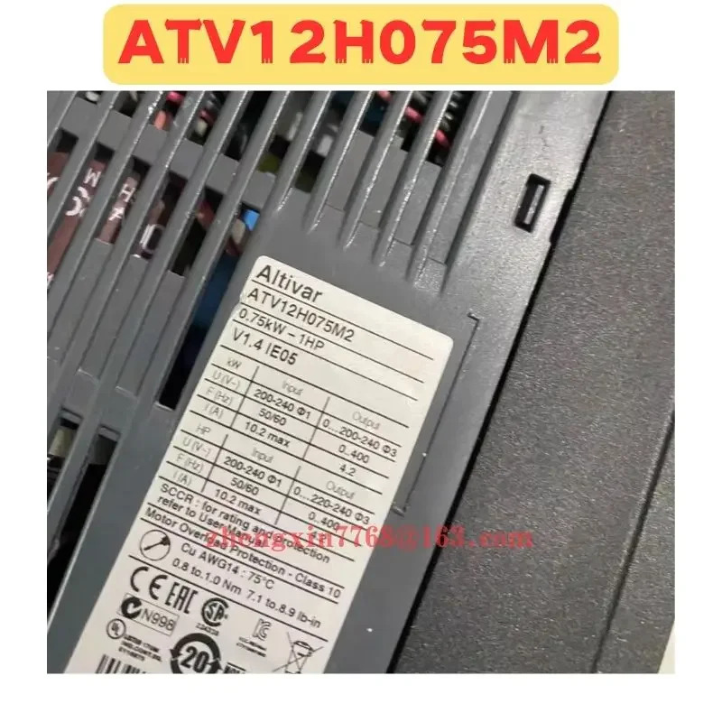 리퍼 주파수 변환기 정상 기능 완료 ATV12H075M2