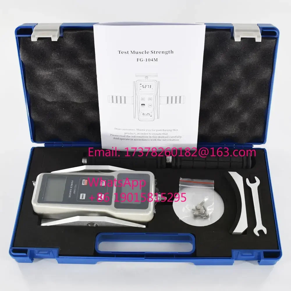 FG-104M 휴대근력 테스터 디지털 힘 게이지 490N 50kgf 110Lbf