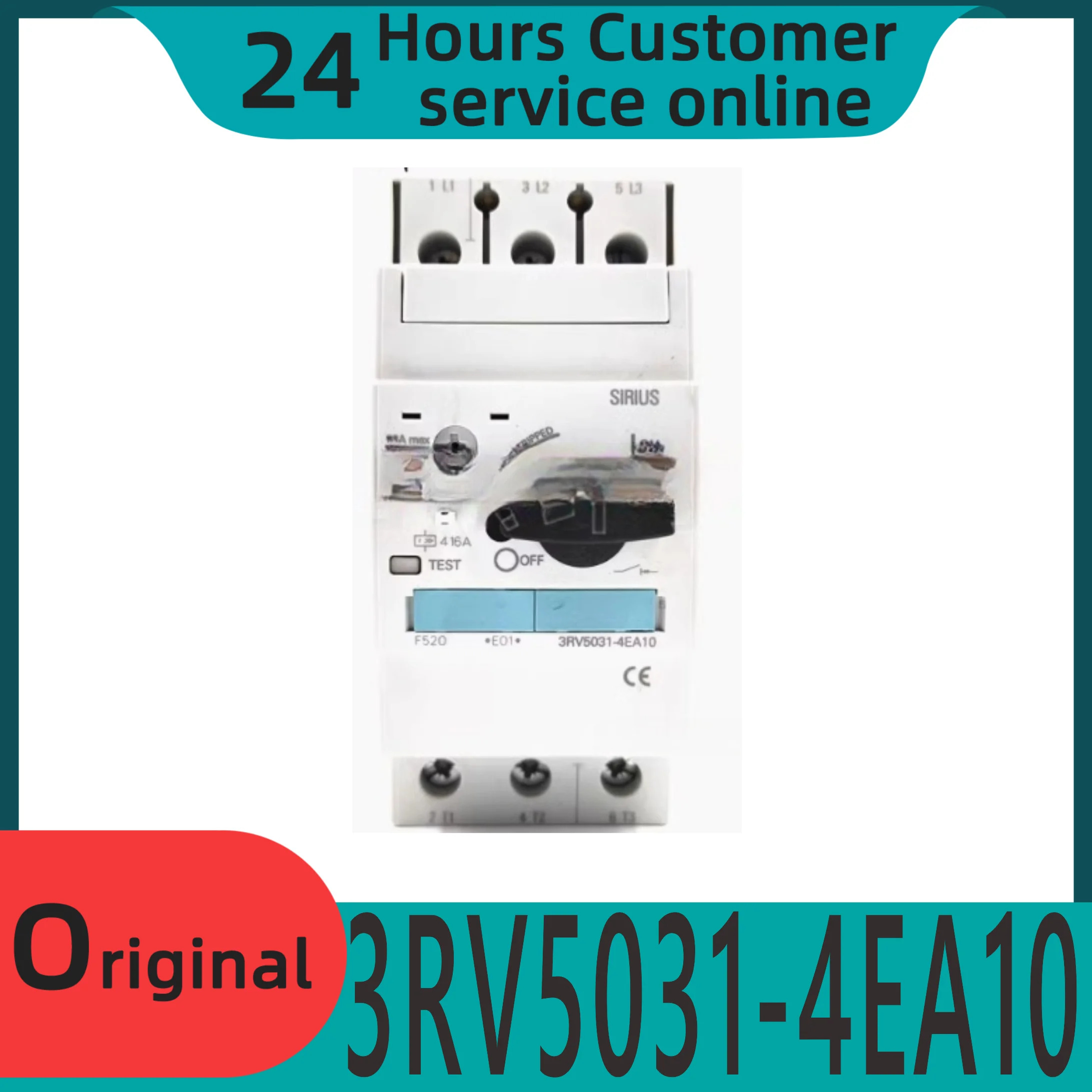 오리지널 모터 보호 회로차단기 3RV5031-4EA10 22-32A
