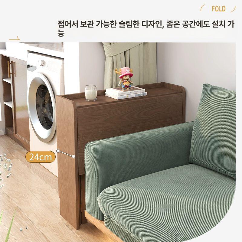 미니 책상겸테이블 공부용 데스크 가정용 자취방 가구 학생용 간이 디자인 다용도 - 상세 이미지 2
