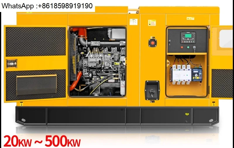 소형 무소음 20 30 50 100 150KW 발전기 세트 200KVA 차량 300kW