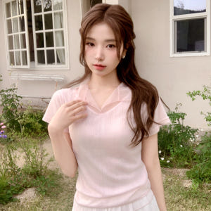 (국내제작) 카라 반팔 티셔츠 ts5004 착용 후기 | 사이즈/핏 총정리 - 상품 이미지 1