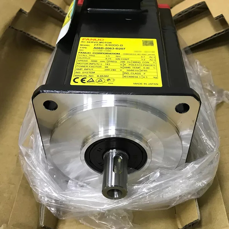 A06B-2063-B207 Fanuc AC 서보모터 12개월 A06B 2063 B207