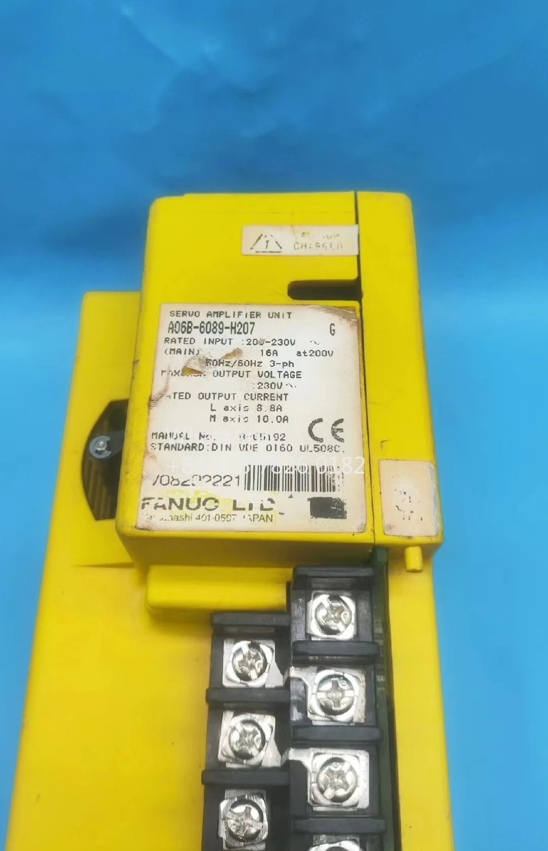 A06B-6089-H207 리퍼 드라이브 작동 기능 OK