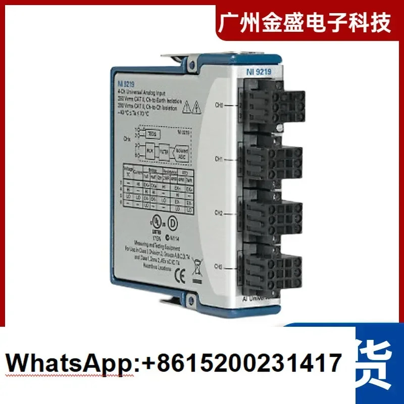 NI 9213 열전대 입력모듈 16 채널780493-01 신