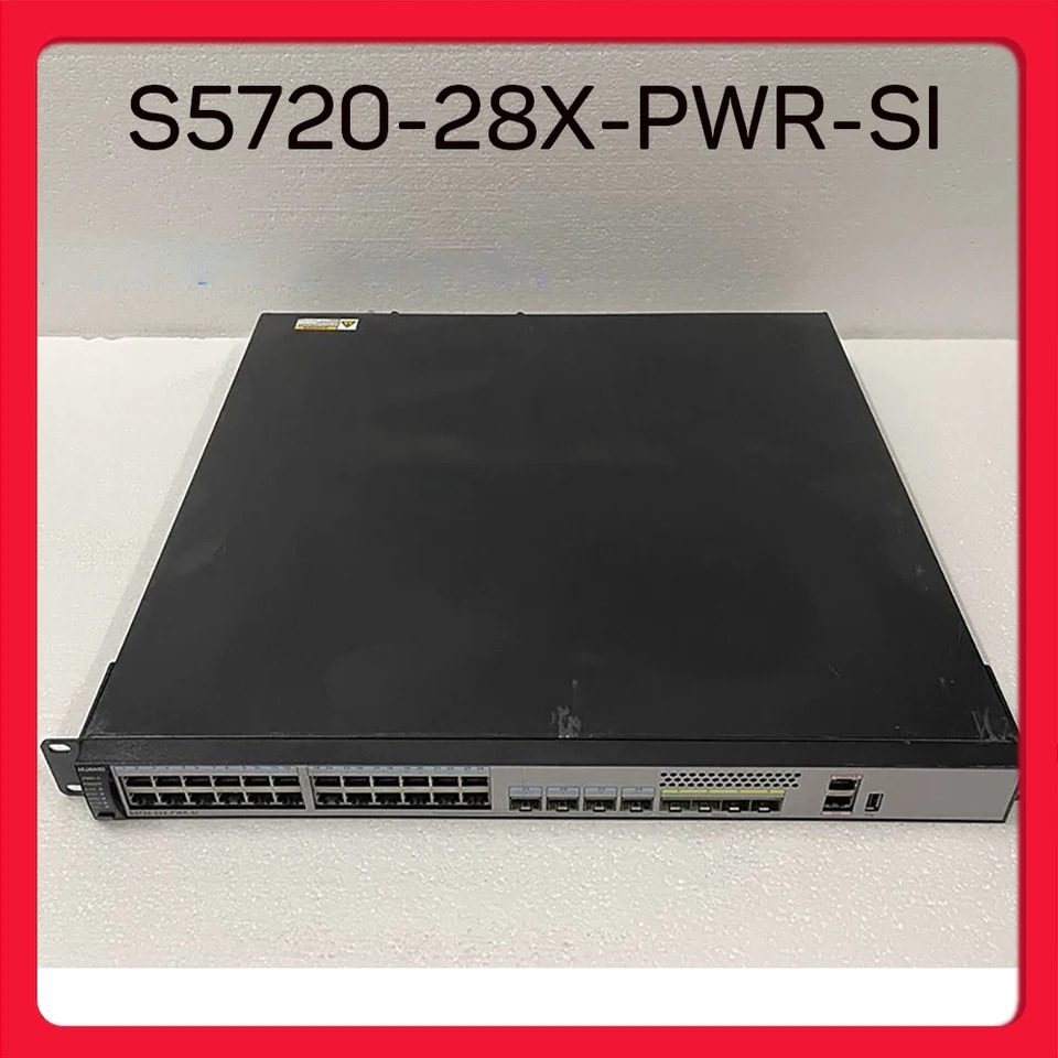 화웨이호환기가비트 POE 전원공급장치 28 포트 4 SFP기가비트 네트워크 스위치 S5720-28X-PWR-SI
