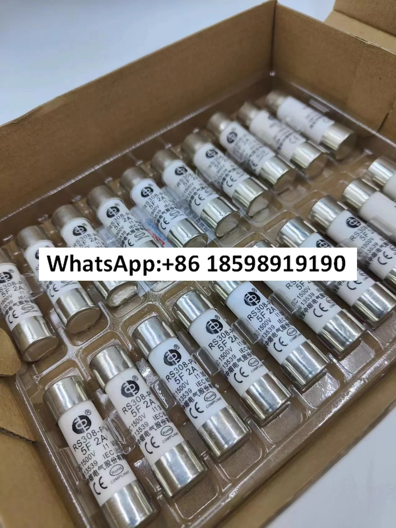 전기 퓨즈 RS308 PV 5F2A15ADC1500V 에너지 태양광