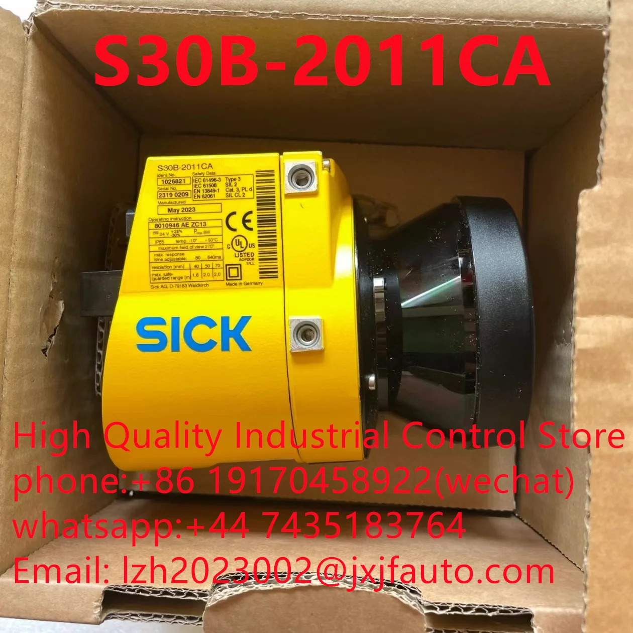 LIDAR S30B-2011DA 납품 1026822