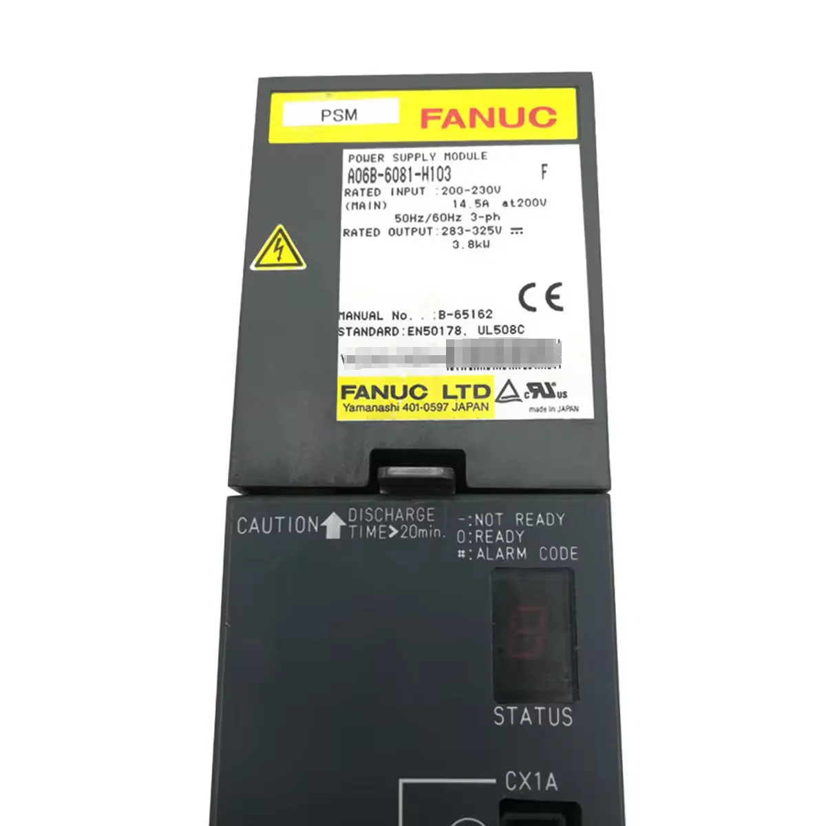 A06B-6081-H103 Fanuc 서보 드라이브 모듈 리퍼 OK A06B 6081 H103