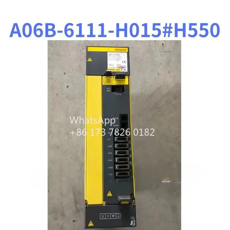 A06B-6111-H015 H550 리퍼 드라이브 작동 기능 OK